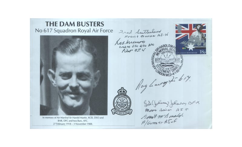 The Dambusters - Rare special multi signed edition - CCB Aviation