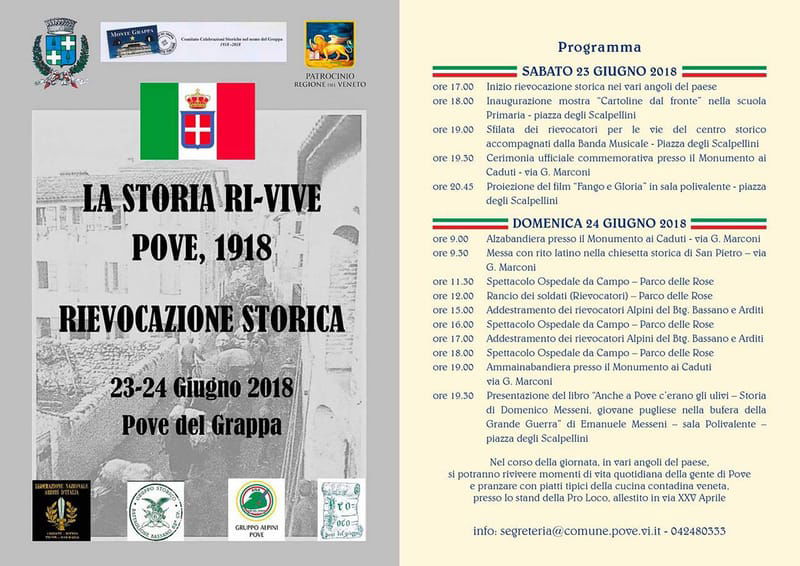 LA  STORIA   RI - VIVE      Pove 1918