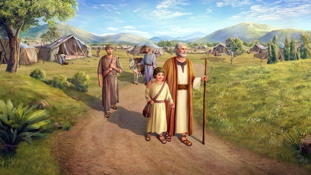 אלוהים מצווה על אברהם להקריב את יצחק