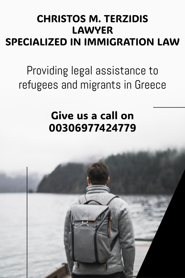 Providing legal assistance to refugees and migrants in Greece.