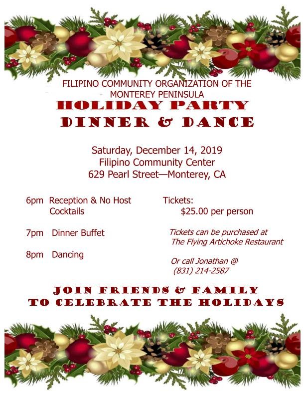FCOMP HOLIDAY PARTY DINNER & DANCE