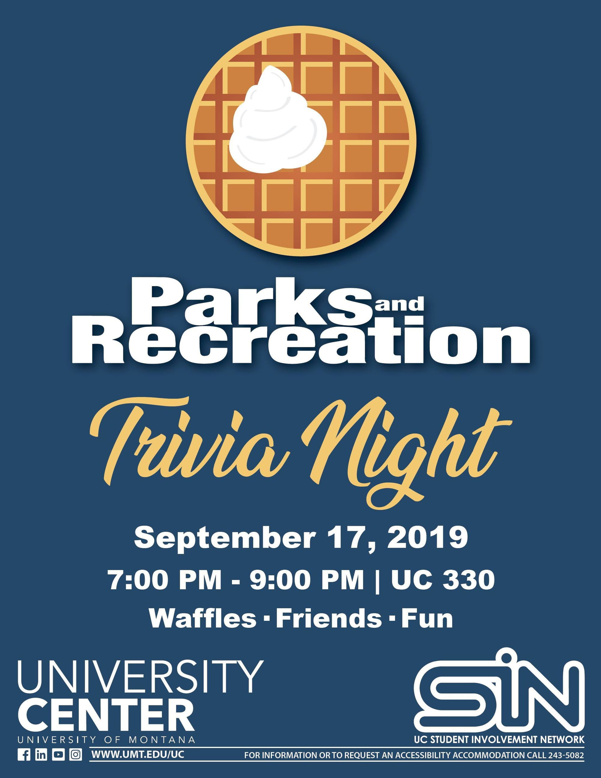 Parks 'n' Rec Trivia Poster