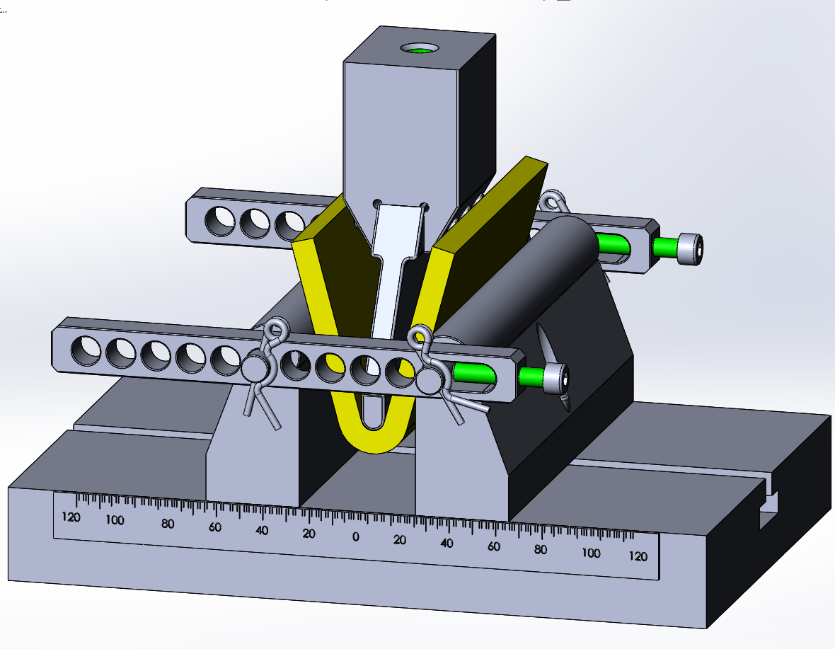 اختبار الحني الموجه Guided Bend Test