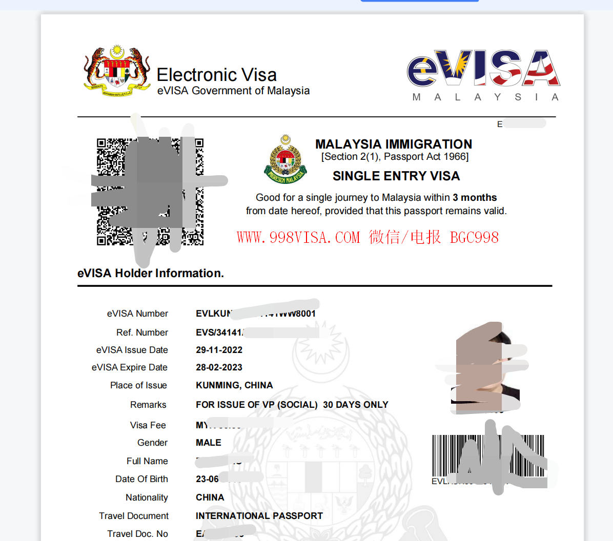 中国护照怎么申请马来签证？马来西亚吉隆坡签证这样弄最快只要1个小时就出签！