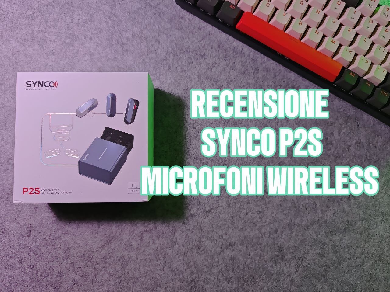 RECENSIONE SYNCO P2S Digital Wireless Microphone