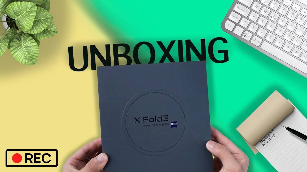 Unboxing VIVO X Fold 3