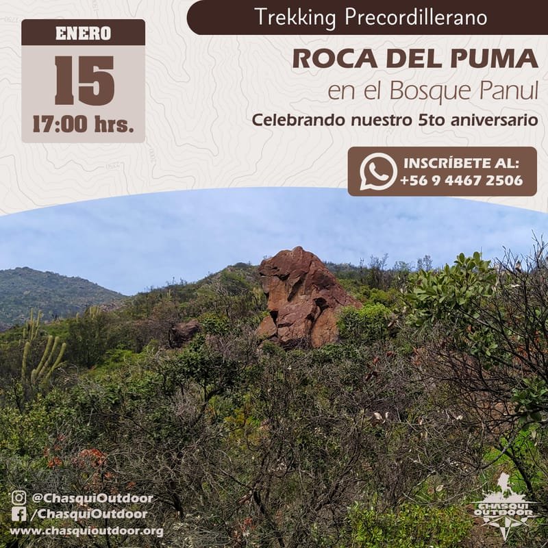 Trekking Precordillerano a la Roca del Puma