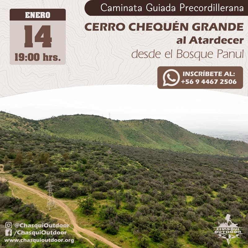 Trekking Precordillerano - Cerro Chequén Grande