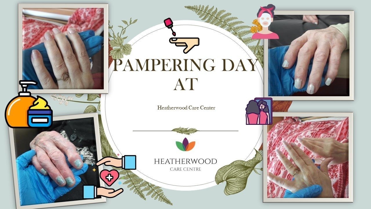 Pampering day for Heatherwood ladies