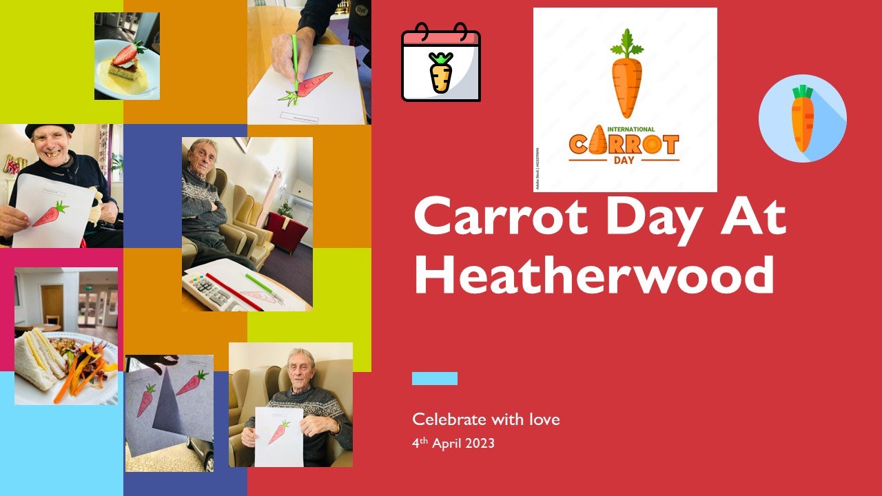 carrot day at Heatherwood