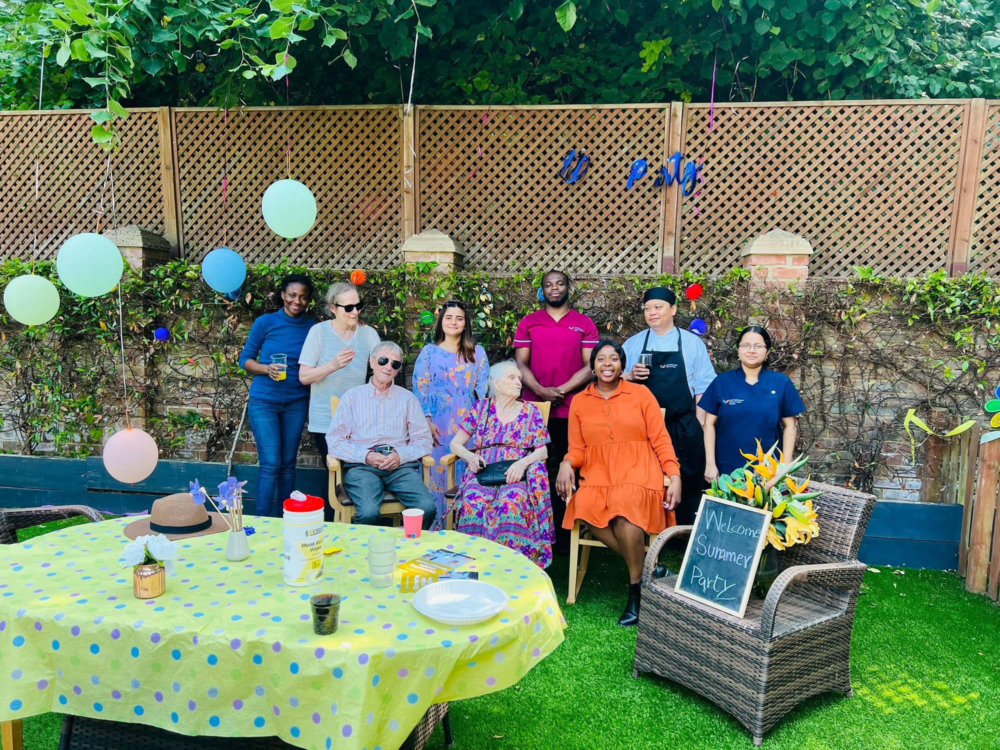 Staff With Residents