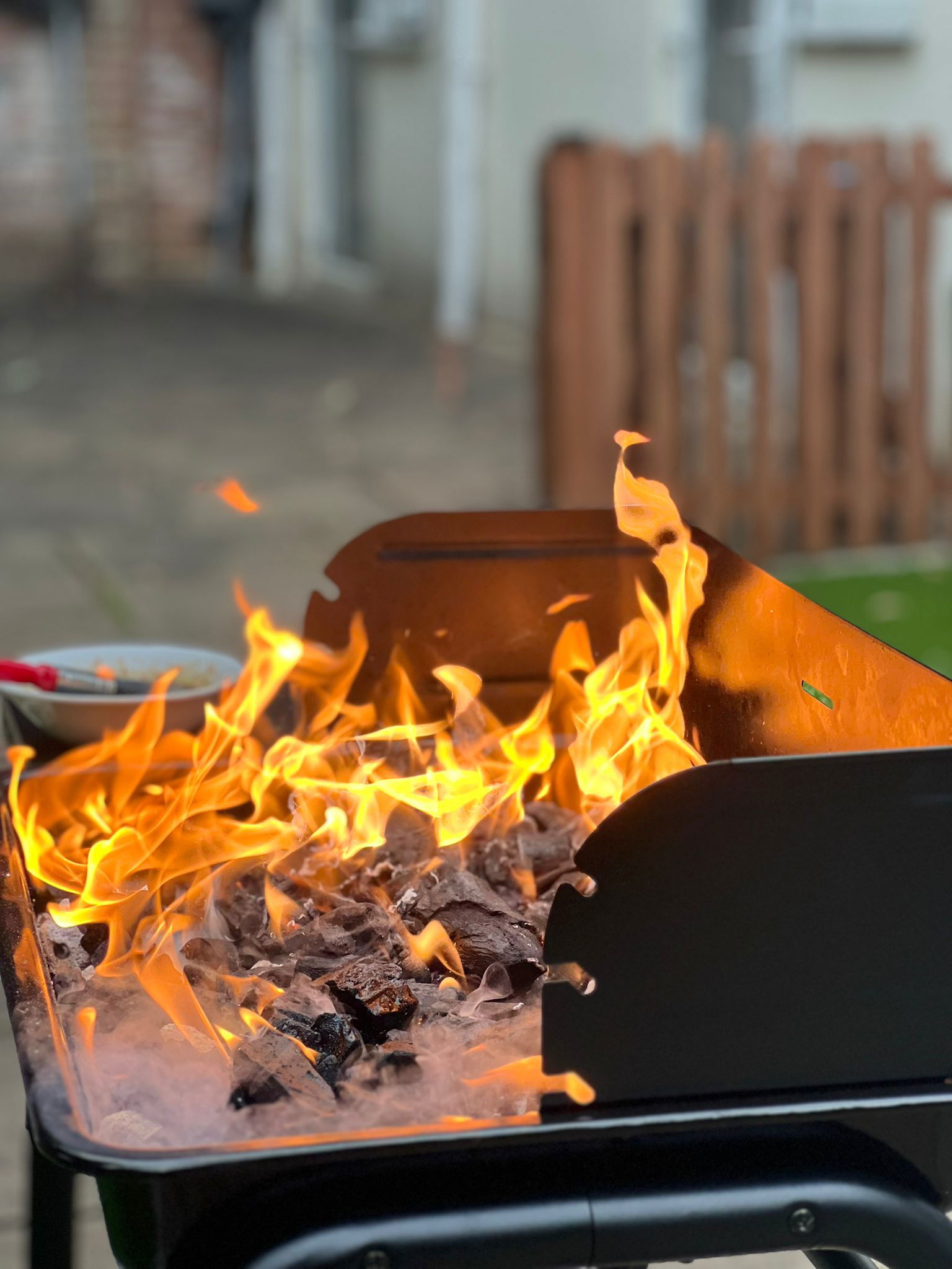 BAR B Q FIRE