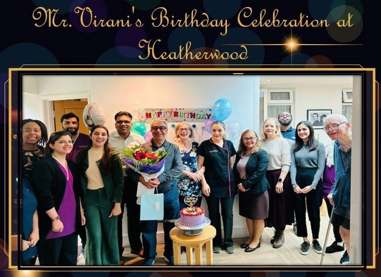 Mr. Amin Virani's Birthday Celebration with Heatherwood Team