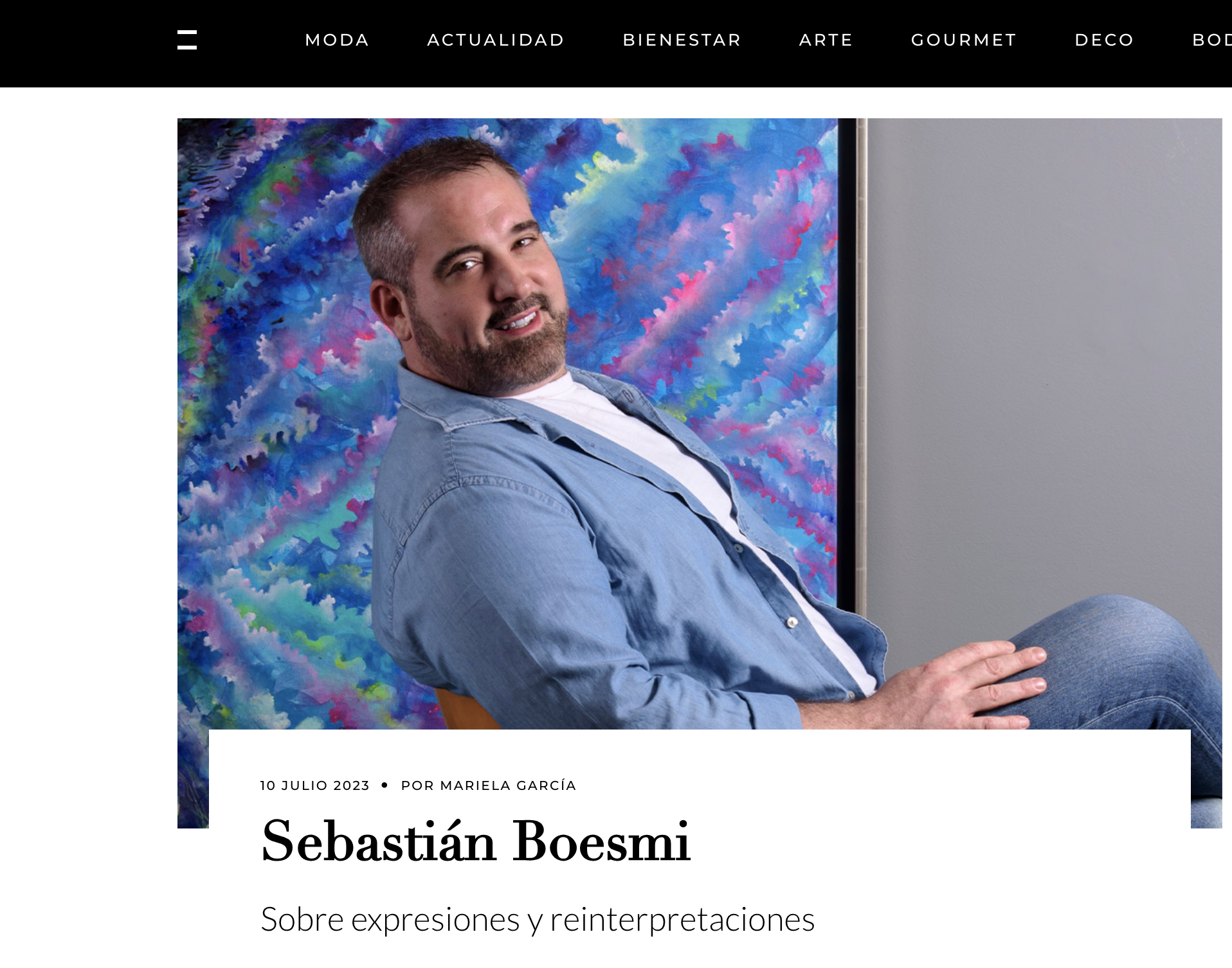 Interview for High Class Magazine 2023