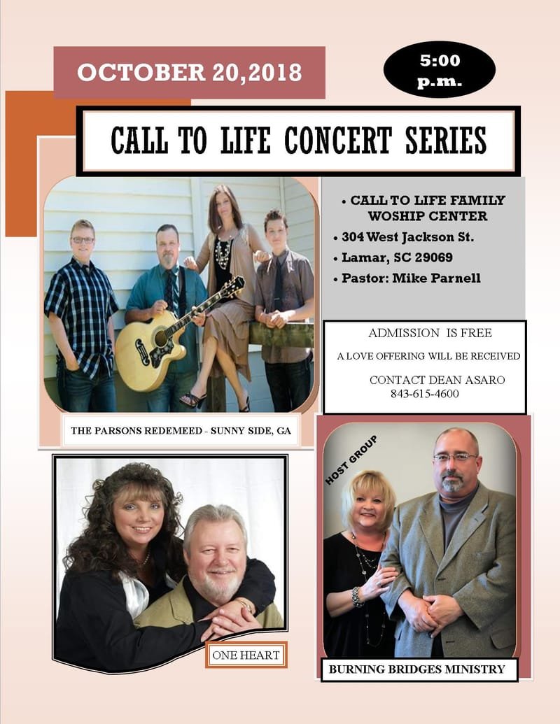 CTL Concert Series - Featuring: Parsons Redeemed