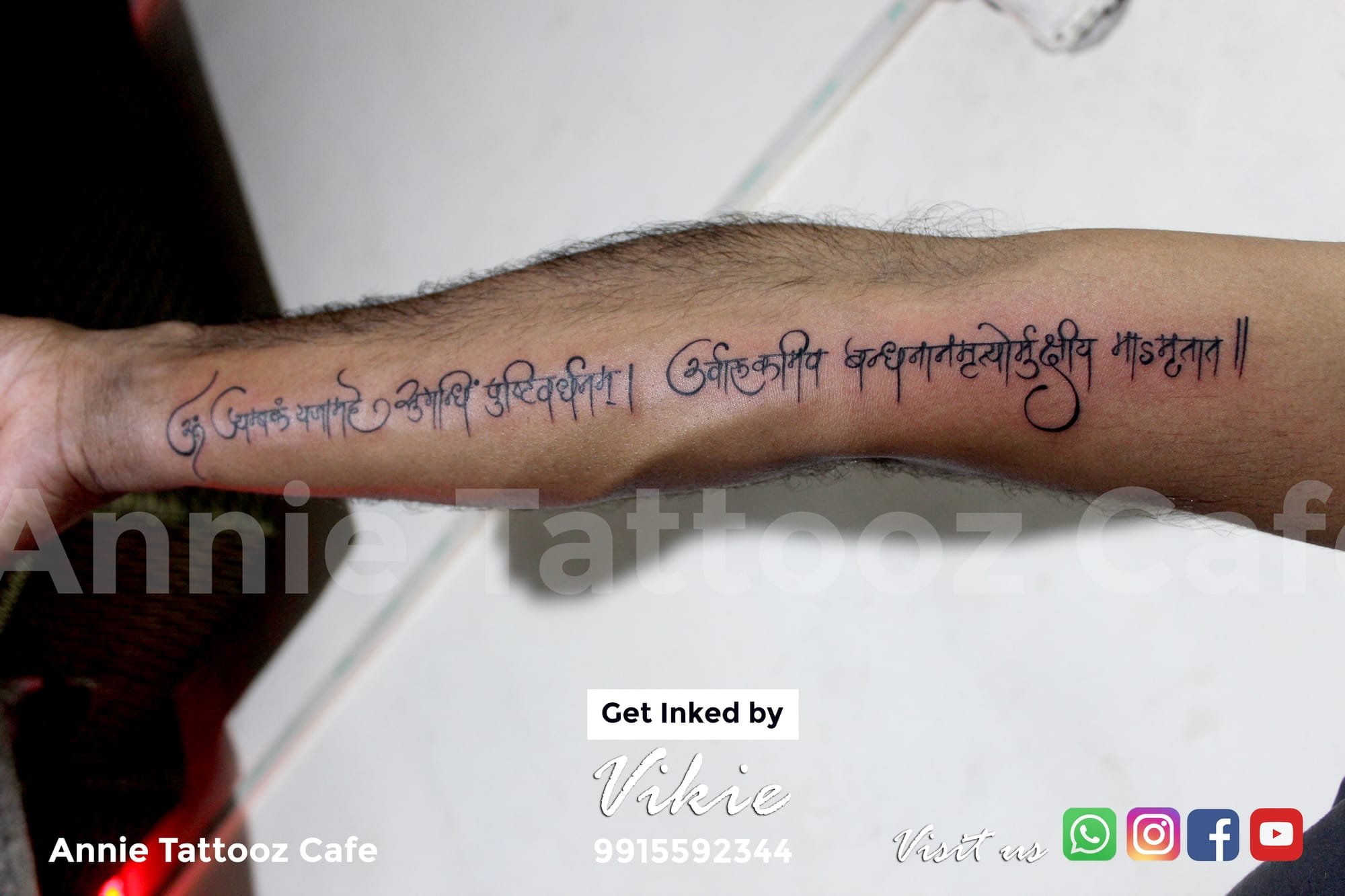 Calligraphy Tattoo Studio in Bangalore | Machu Tattoo