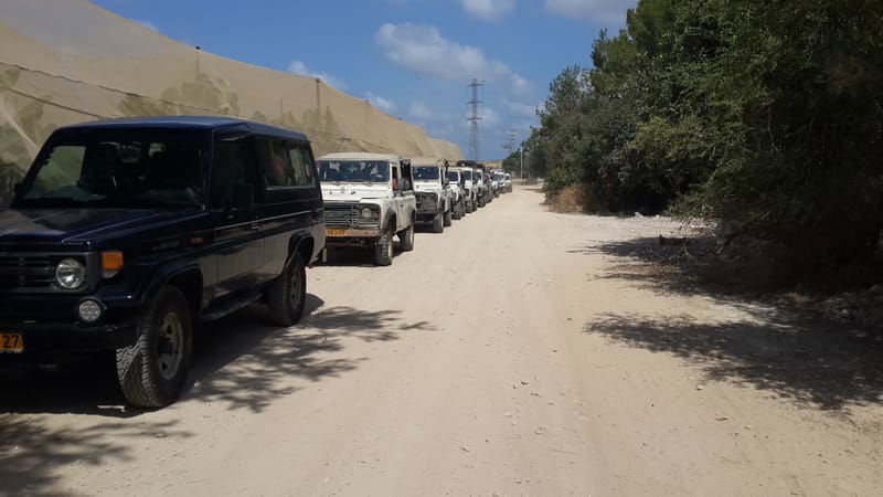 טיול ג'יפים בגליל המערבי נחל כזיב פארק גורן