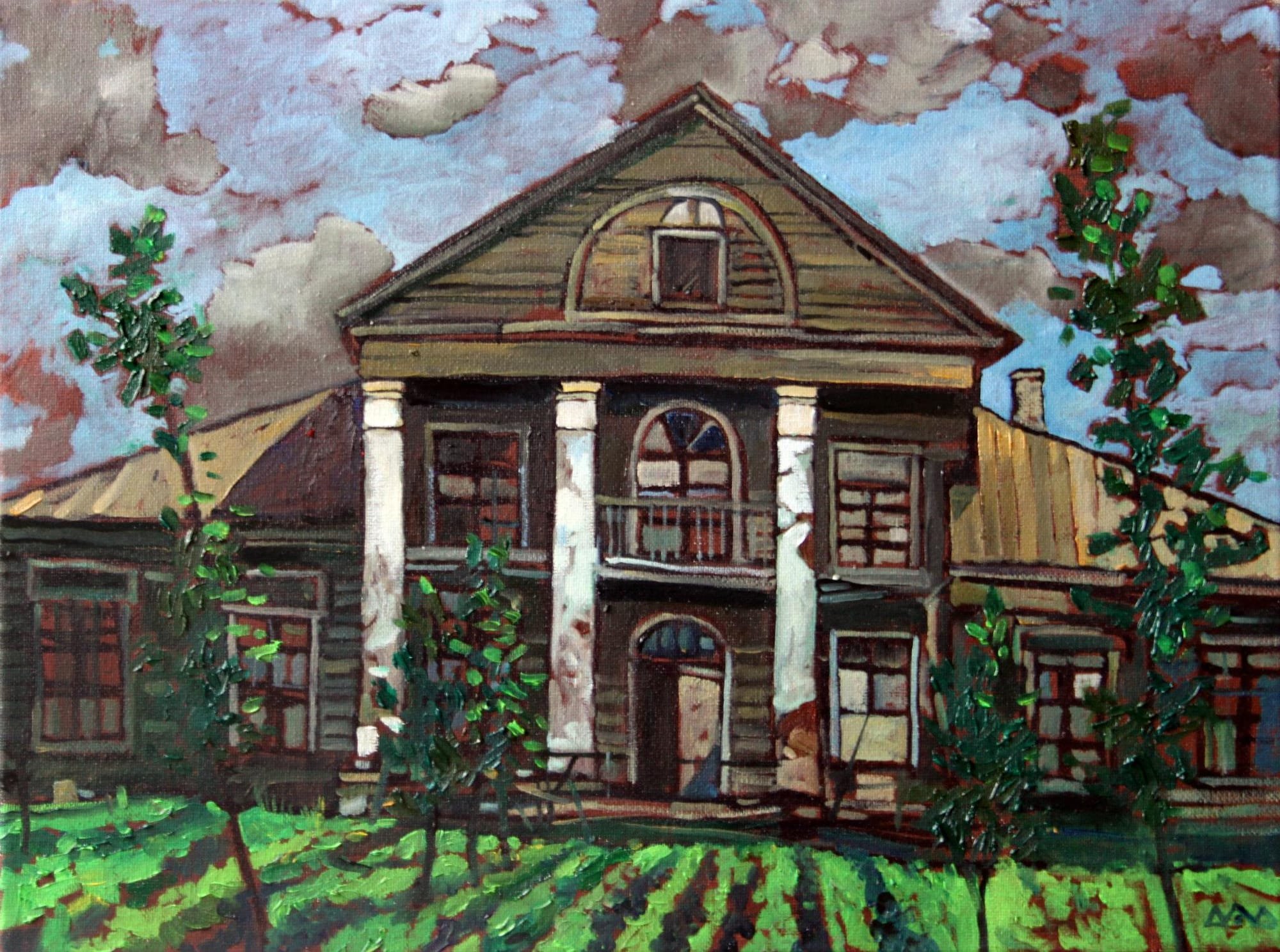 Барский дом в живописи