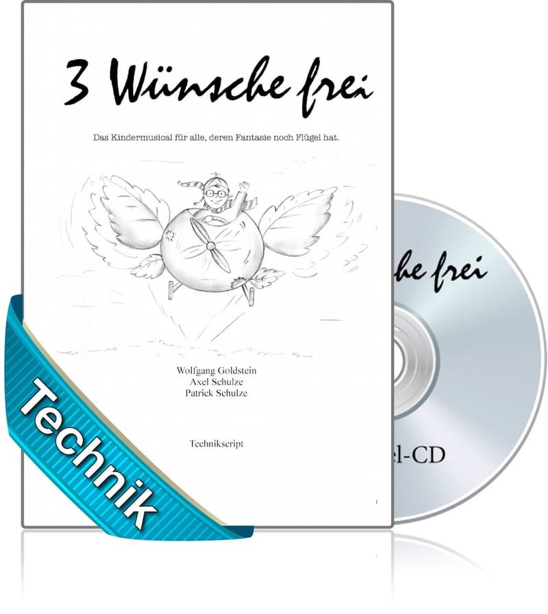 3 Wünsche frei Technikskript mit Effekt-CD