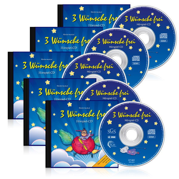 3 Wünsche frei Hörspiel-CD