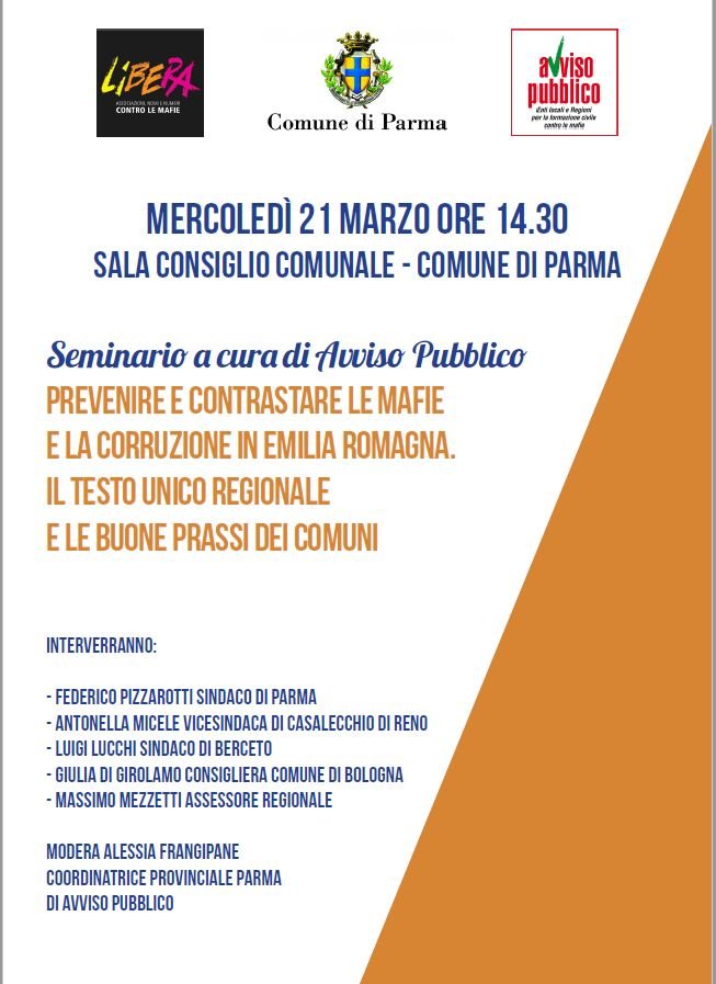 Prevenire e contrastare le mafie e la corruzione in Emilia Romagna. Il testo unico regionale e le buone prassi dei Comuni"