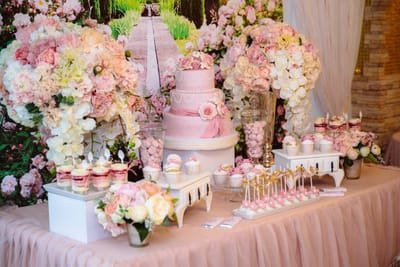 Organizing a Perfect Wedding Table and Sweet Bar image