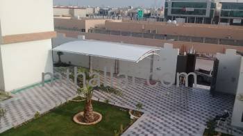 مظلات سيارات شكل كابولي في الرياض
