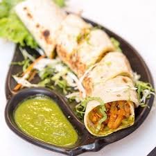 Paneer with cheese and Veg wrap