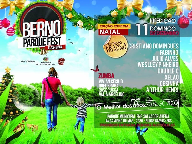 Berno Parque Fest Flashback - Edição Especial de Natal