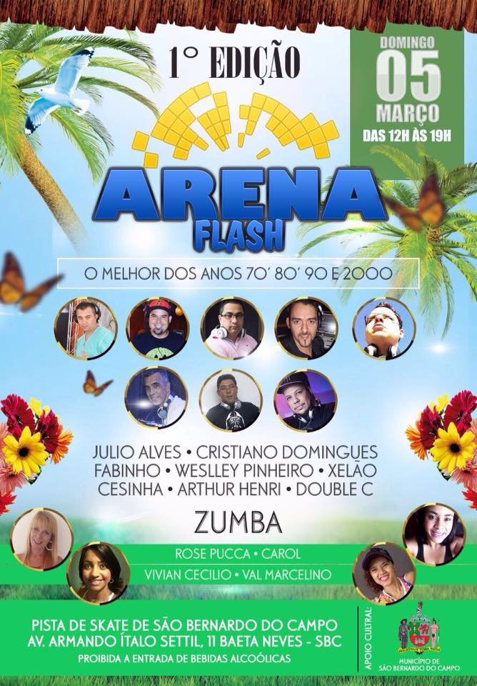 Arena Flash (Antigo Berno Fest) - Pista de Skate de São Bernardo do Campo