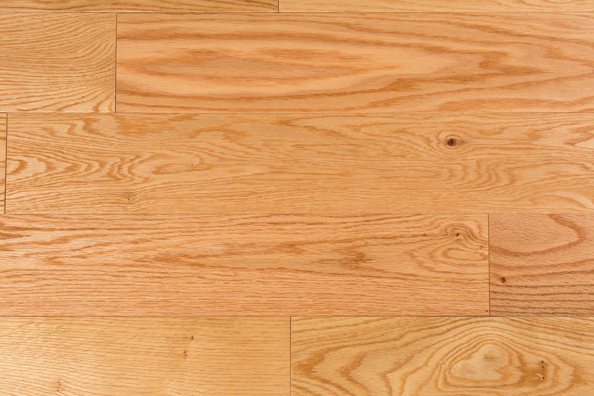 RONS3 or RONS5 - American Red Oak Solid Natural - Smooth